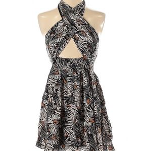 Free people halter neckline dress